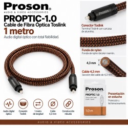 PROPTIC-1.0 - Cable fibra óptica de 1.0 mts.