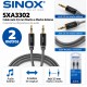 Sinox SXA3302 Cable Jack 3,5 mm Macho a Macho Estéreo 2 Metros