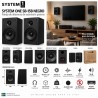 Altavoces de estantería. Woofer 5,25". Ref. S-15B Negro.