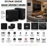 Dynavoice - Par Altavoces 4 tweeters surround Ref. Magic Around-5 Negro