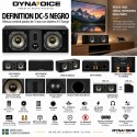 Dynavoice - Definition DC-5 Negro – Altavoz Central 3 Vías 125W RMS con Sistema X-Change.
