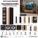 Dynavoice Challenger M-65 Roble – Pareja de altavoces de suelo HiFi de 3 vías, 2 woofers de 6,5" y X-Change