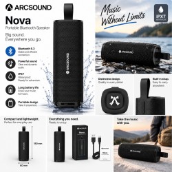 ArcSound - Altavoz portátil 30W con bluetooth. Ref. Nova