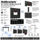 Multibrackets M VESA Wallmount III Soporte TV de Pared Fijo Ultra Slim 15-40" VESA 200x200 30 kg Negro