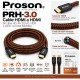 Proson PRH-3.0 – Cable HDMI 2.1 Ultra High Speed 3 m, 8K, 4K 120 Hz, HDR y eARC