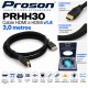 Proson PRHH30 – Cable HDMI 1.4 de 3 m Full HD 1080p, 3D y Funda Textil Trenzada