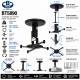 B-Tech BT5890 Soporte Universal de Techo para Proyector hasta 25 kg Negro
