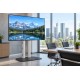 RO&CO BB-1285 Soporte de Suelo para TV 70"-110" hasta 100 kg con Base y 150 cm de Altura