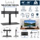Multibrackets - Peana TV de pie o sobremesa. Vesa 60x40. Ref. TABLESTAND XXL large c/negro