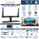 Multibrackets Tablestand Turn X Large Peana Giratoria para TV 60"-75" VESA 800x400 hasta 50 kg Negro