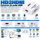HD2HDMI – Extractor de Audio HDMI a Estéreo Jack 3,5 mm con Bypass HDMI