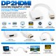 DP2HDMI – Adaptador DisplayPort a HDMI Full HD 1080p Blanco