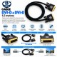 B-Tech Cable DVI-D a DVI-D 1,5 m – Cable Digital con Conectores Dorados