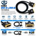B-Tech Cable DVI-D a DVI-D 1,5 m – Cable Digital con Conectores Dorados