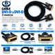 B-Tech Cable DVI-D a DVI-D 3 m – Cable Digital con Conectores Dorados