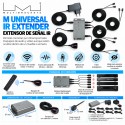 Multibrackets M Universal IR Extender – Extensor de Señal Infrarroja para hasta 8 Equipos AV