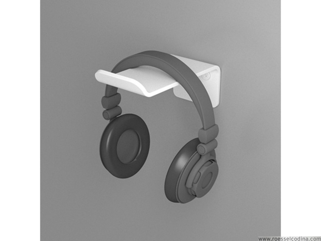 RoesselCodina Product: Soporte de pared para auriculares c/Blanco