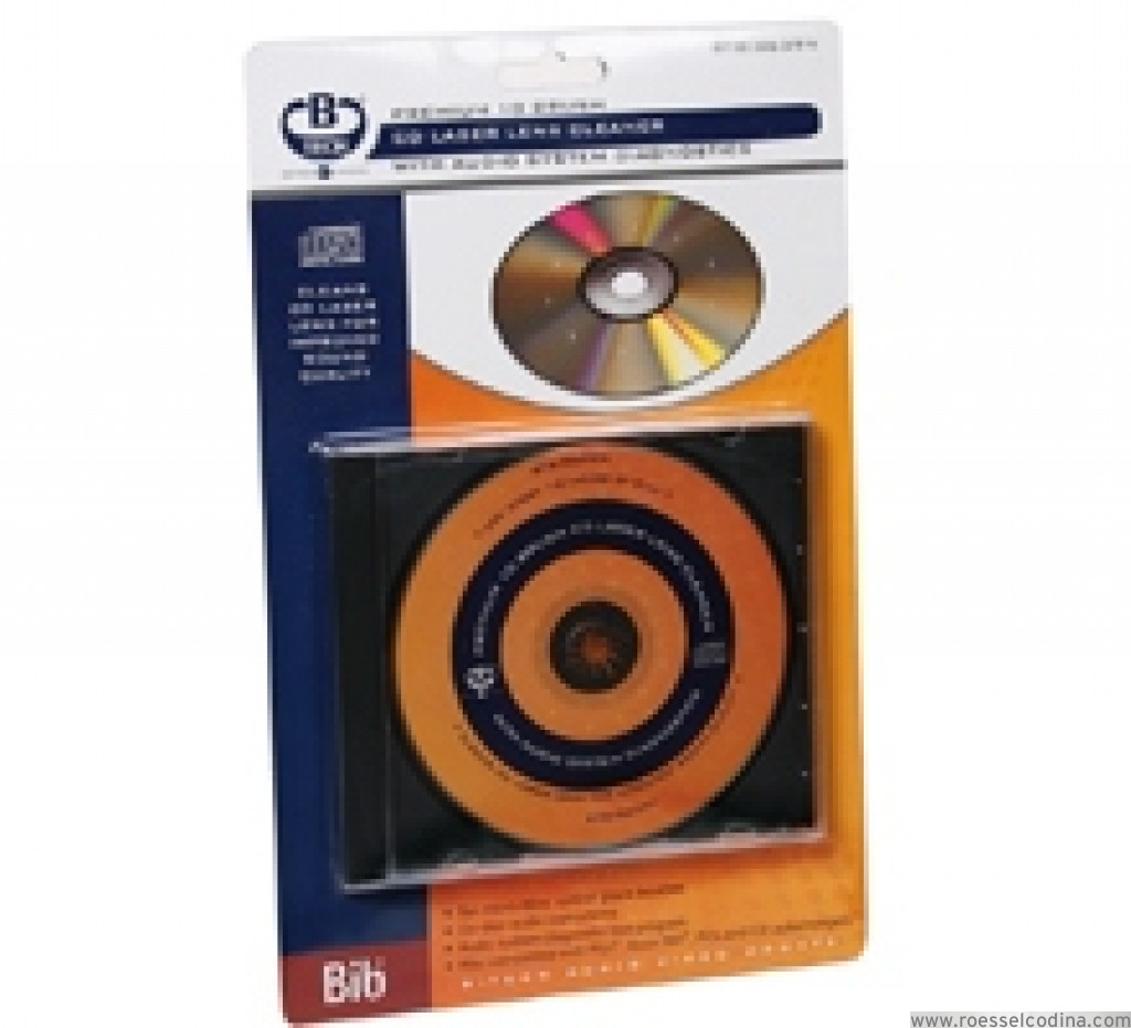 RoesselCodina Product: BIB-639 - Limpiador de lente láser de CD con test  diagnóstico