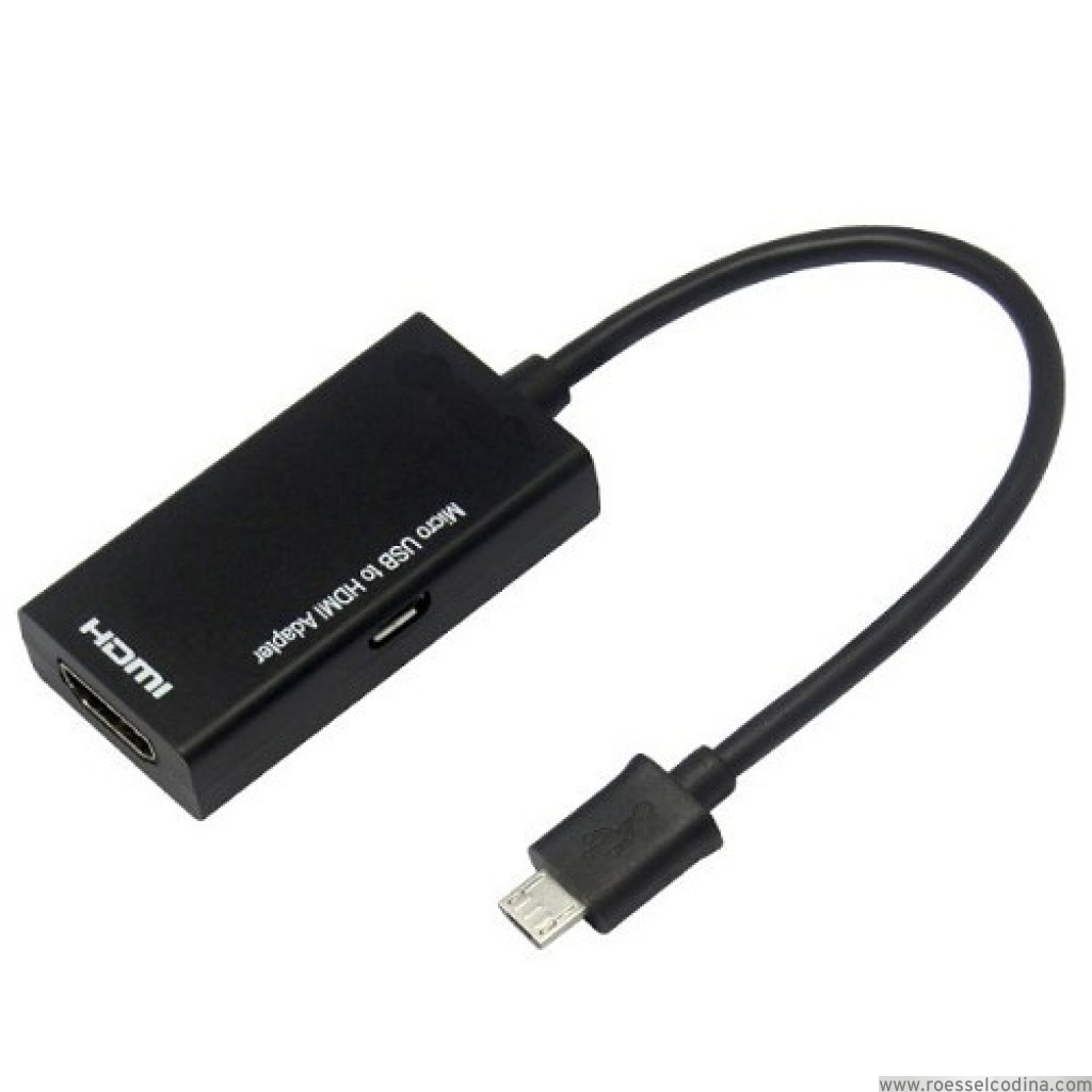RoesselCodina Product: RO&CO - CABLE MHL (MICRO USB) a HDMI (S-3 y S-4)