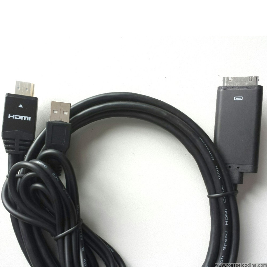 RoesselCodina Product: RO&CO PAD - CABLE ADAPTADOR iPHONE a HDMI