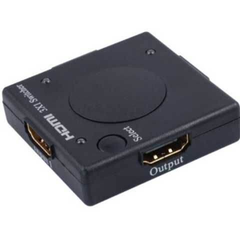 HSCE3 - Selector HDMI: 3 entradas a 1 salida.