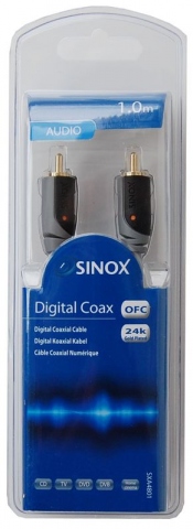SXA4801 - Cable coaxial digital de 1,0 mts