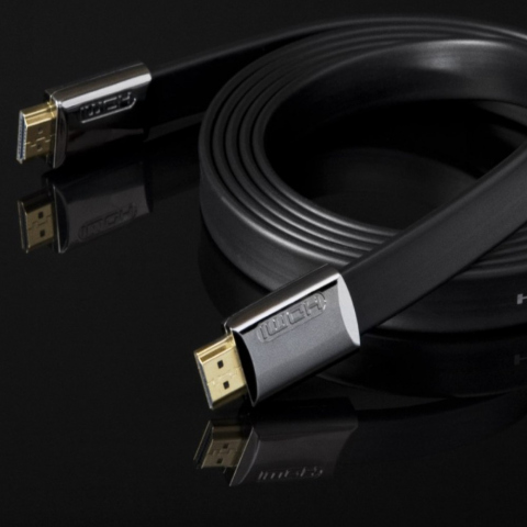 FLAT 1.5 - Cable HDMI plano v1.4 de 1,5 mts