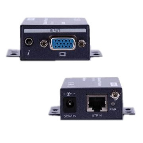 VEX1000 – Extensor de señal VGA hasta 100 mts con 1 cable Ethernet (UTP) CAT 5/6